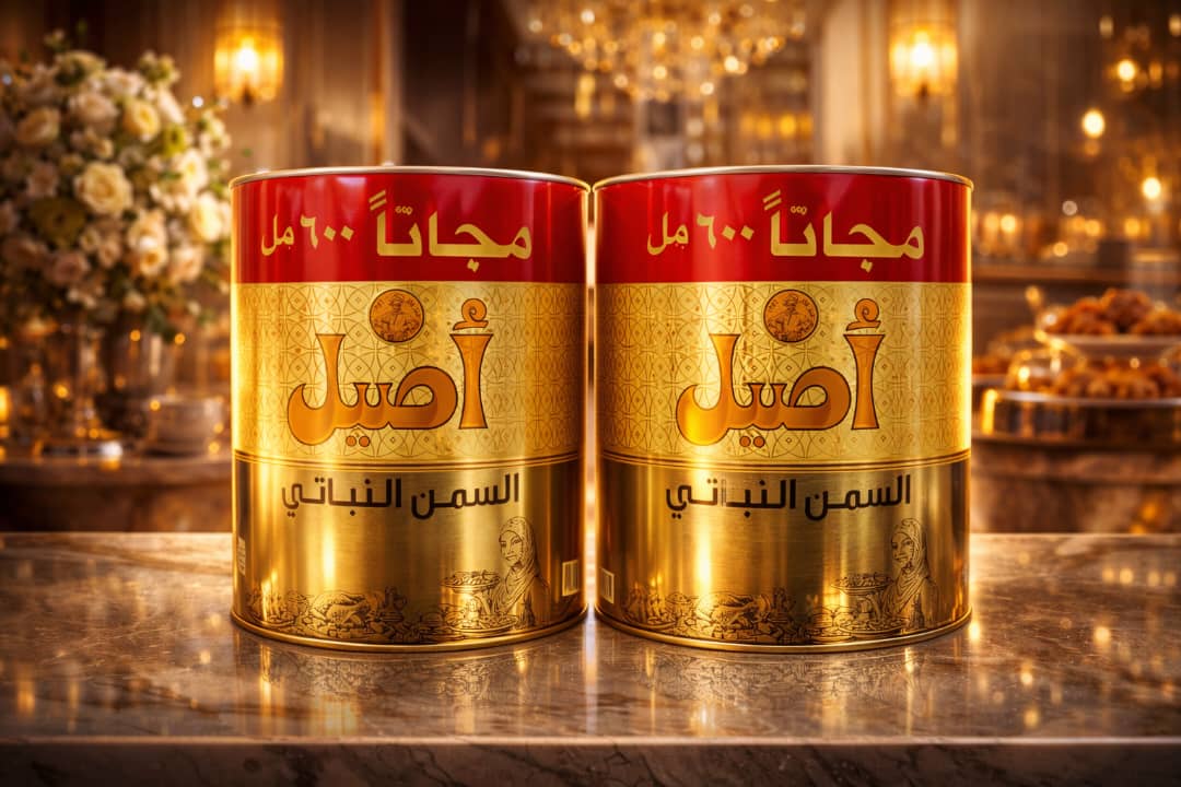 روغن جامد اصیل اماراتی چهار کیلو و ششصد گرمی (اصلی )