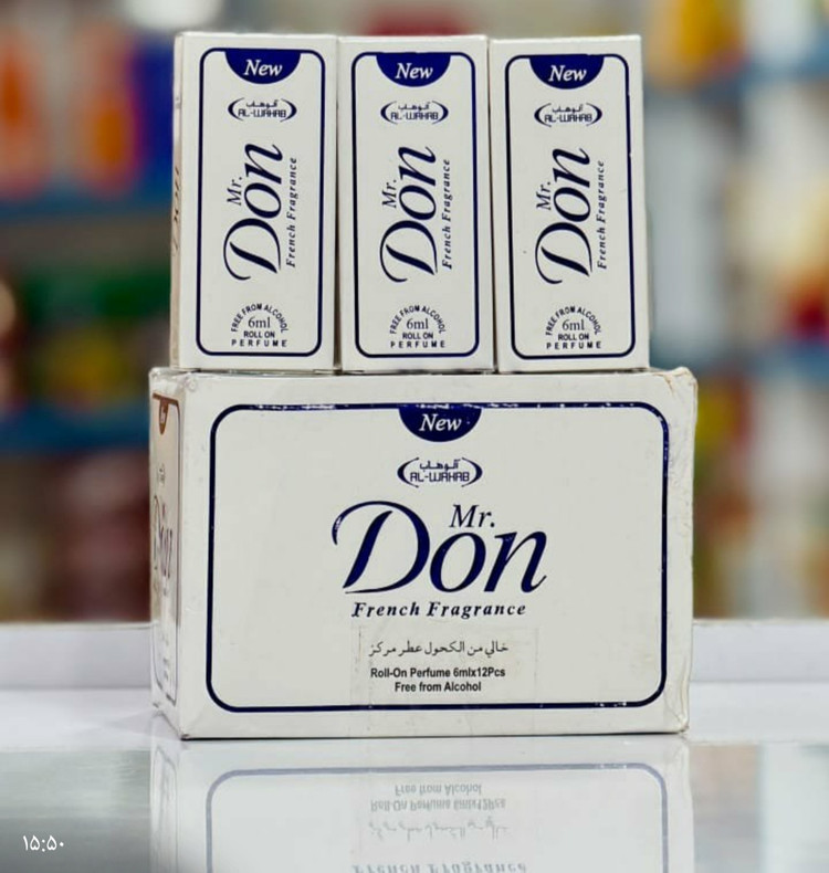 عطر فرانسوی Don رایحه صابون داو فرانسه 6میل با ماندگاری به شدت بالا